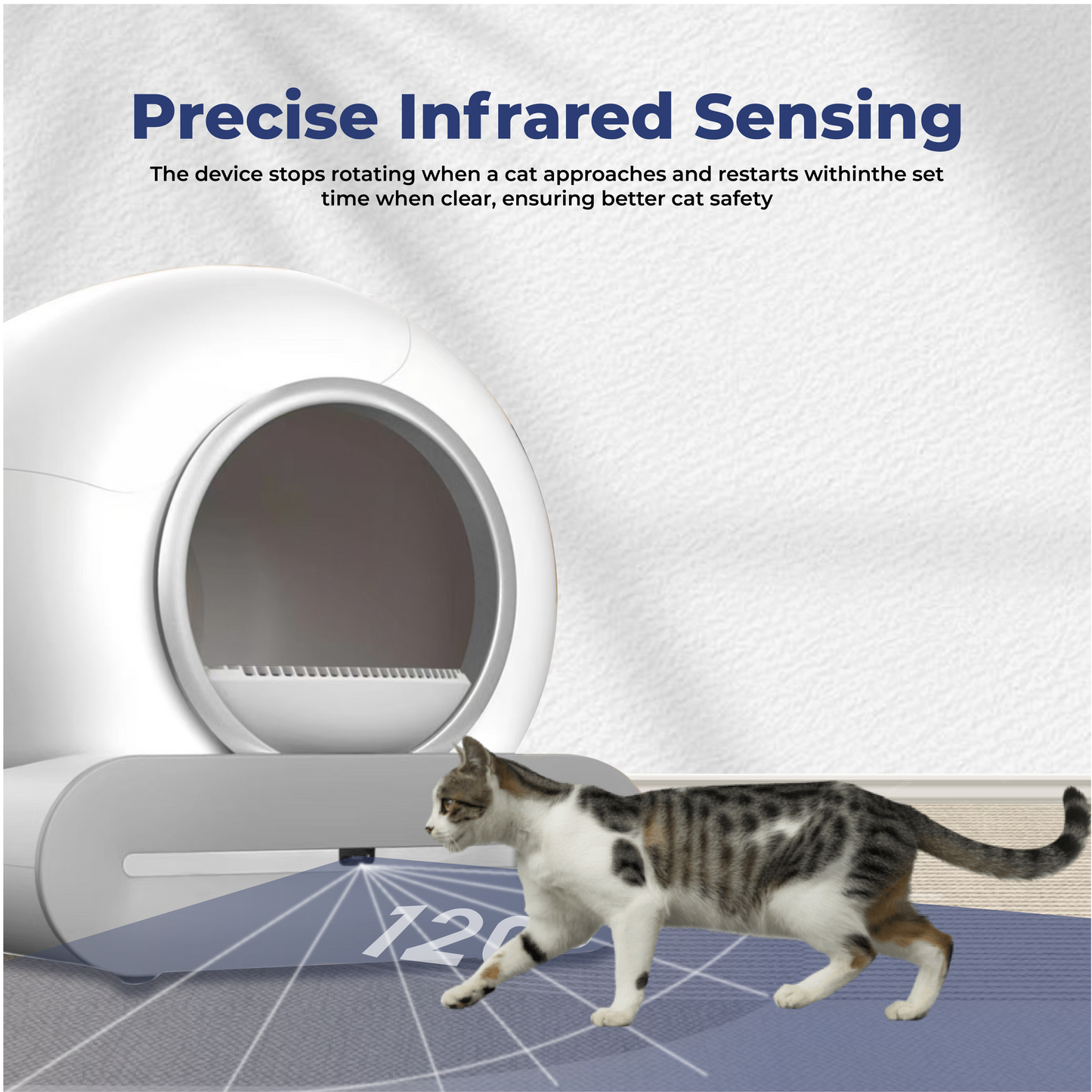 Automatic Self Cleaning Cat Litter Box