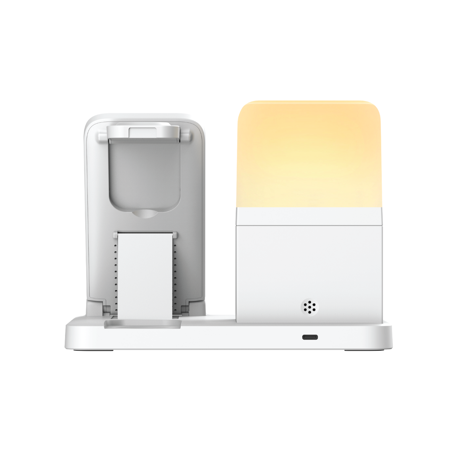 6-in-1 Wireless Charging Stand with Alarm Clock Bundle Designed for Apple Compatible Devices