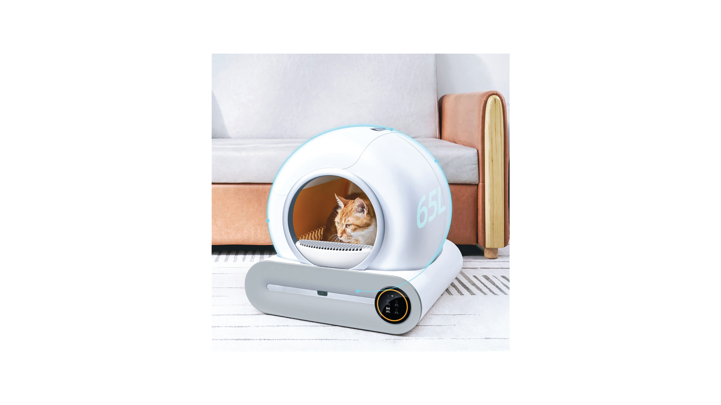 Automatic Self Cleaning Cat Litter Box