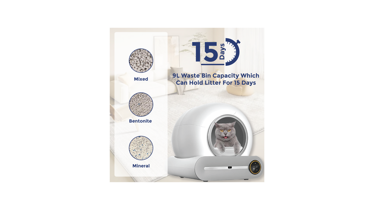 Automatic Self Cleaning Cat Litter Box