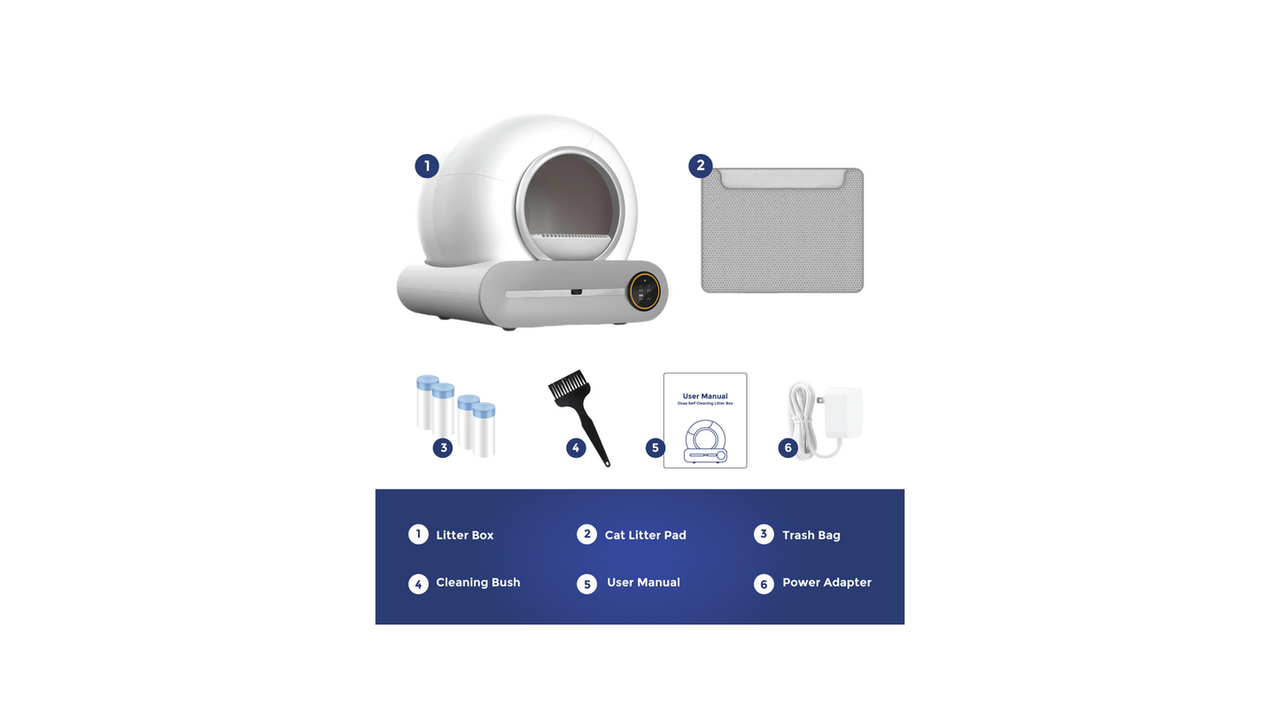 Automatic Self Cleaning Cat Litter Box