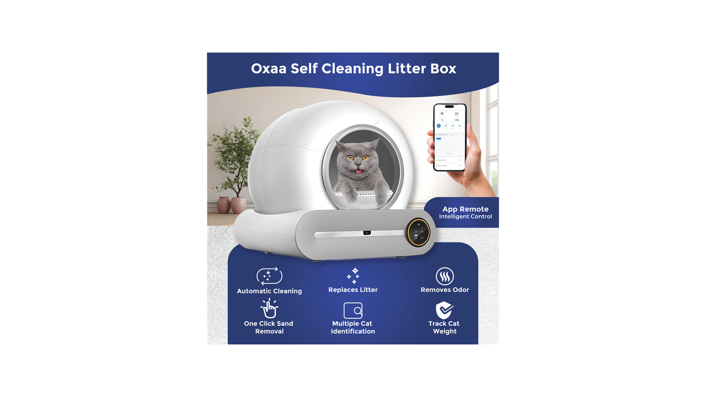 Automatic Self Cleaning Cat Litter Box