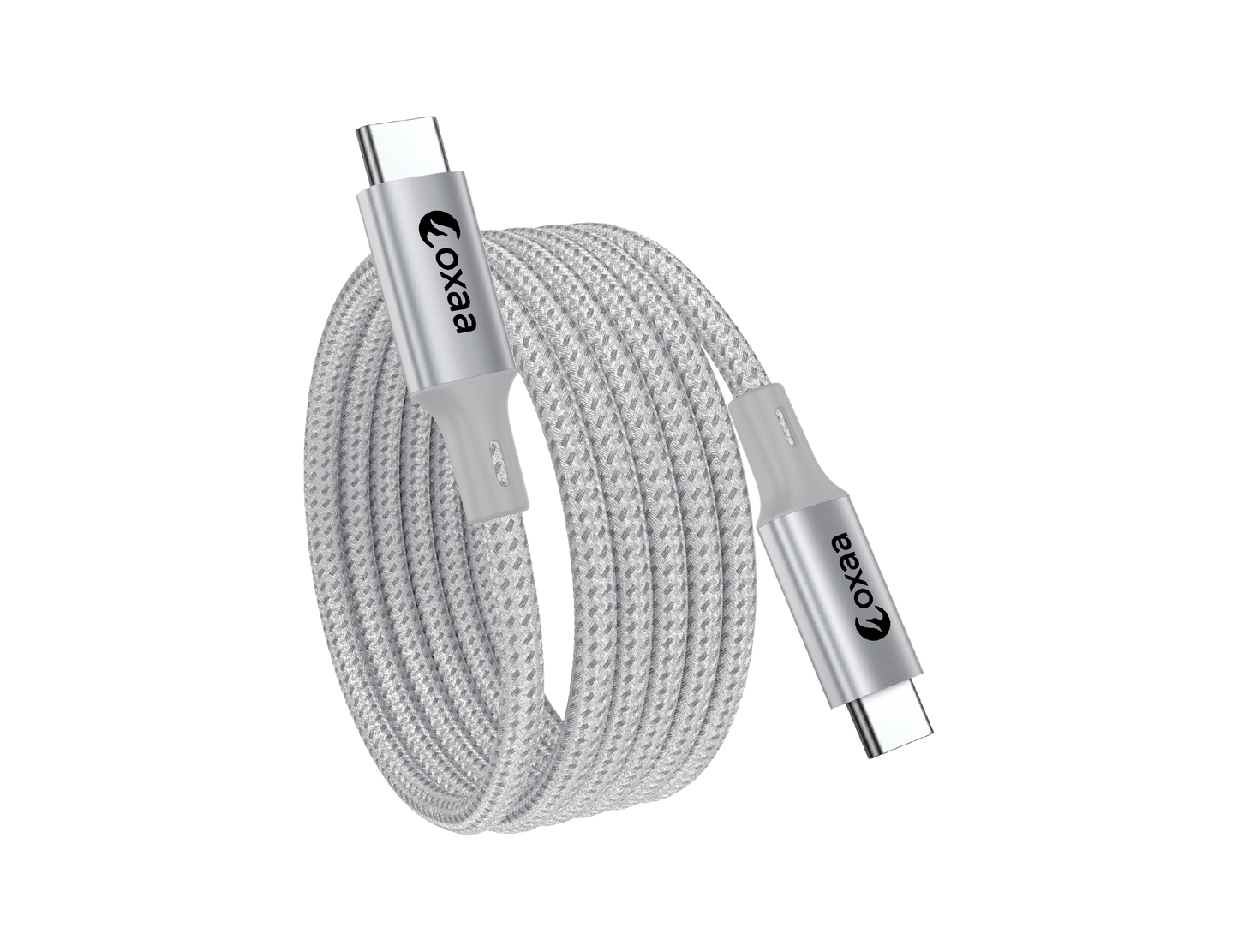 USB C to USB C Charging Cable 60W - 2m (6.6ft), 2-Pack
