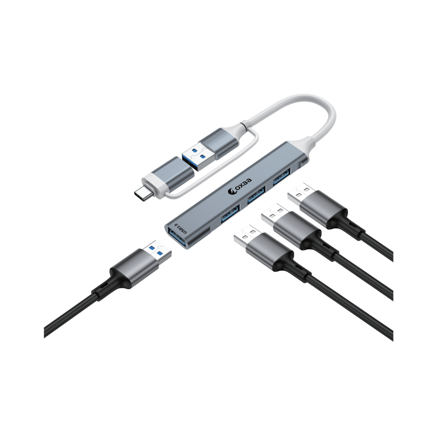 4-IN-1 USB Hub