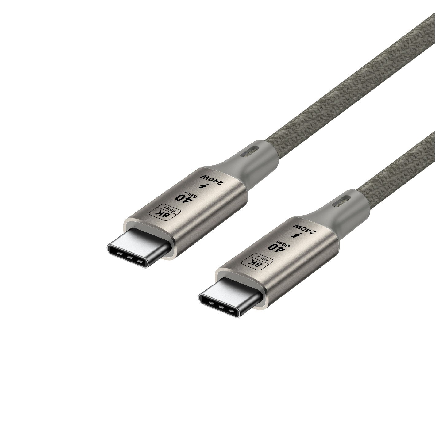 1.8M (5.9ft) USB4 USB C to USB C Cable – 40Gbps, 8K@60Hz, 240W Fast Charging