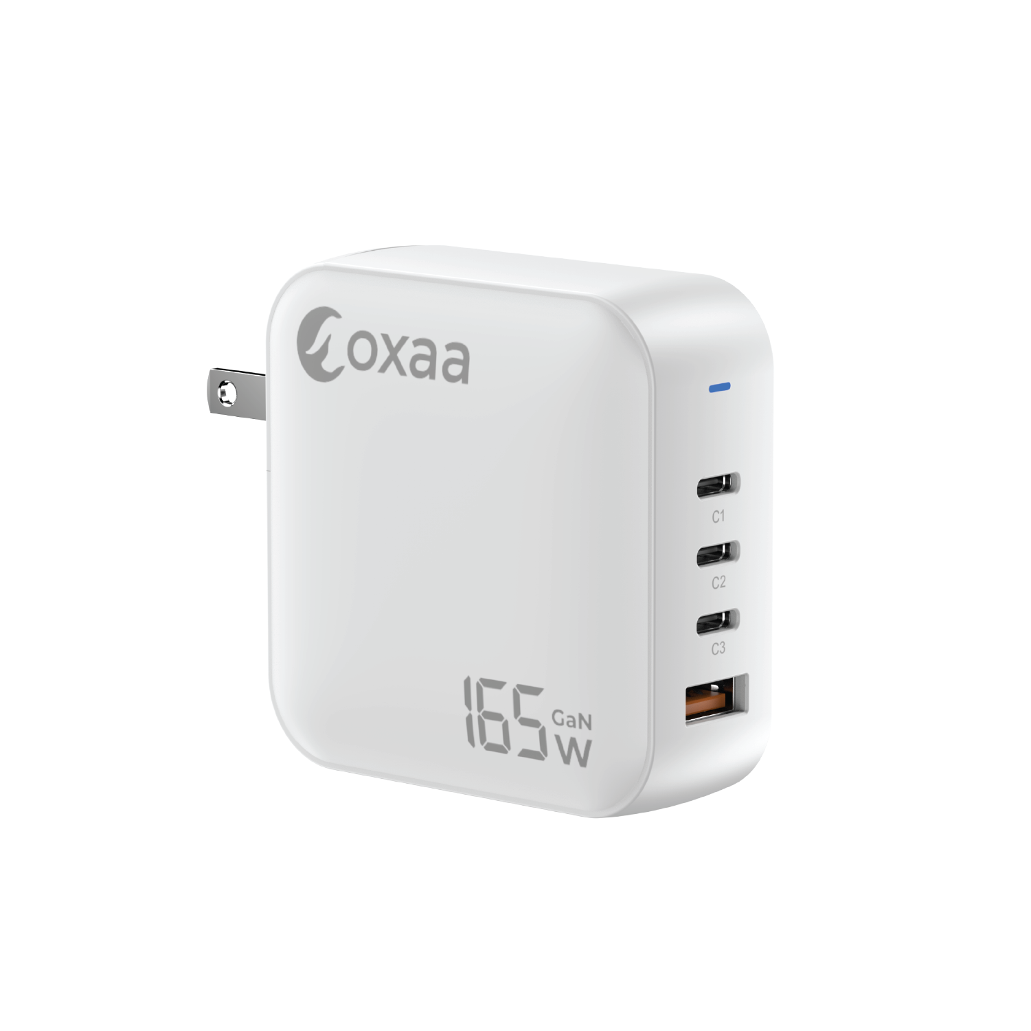 165W GaN 4 Port USB Wall Charger