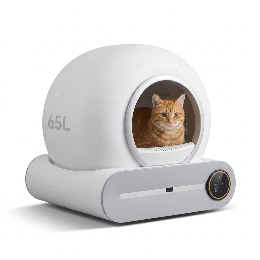 Automatic Self Cleaning Cat Litter Box