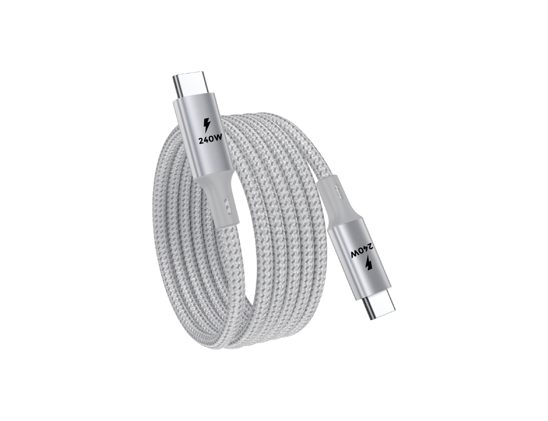 2 Meter (6.6 ft) USB C to USB C Fast Charging Cable (240W)