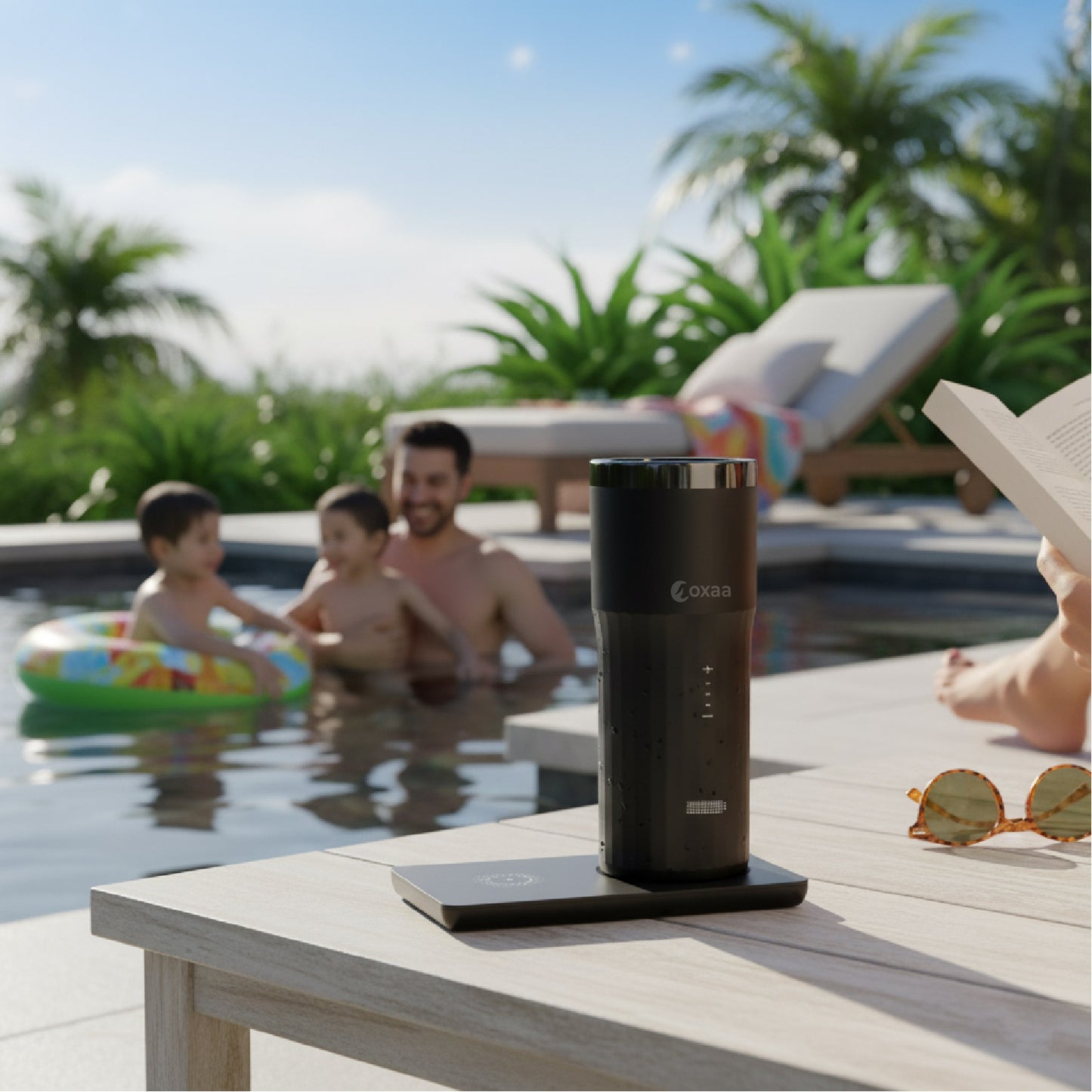 12oz Temperature Controlled Travel Mug With Wireless Charger