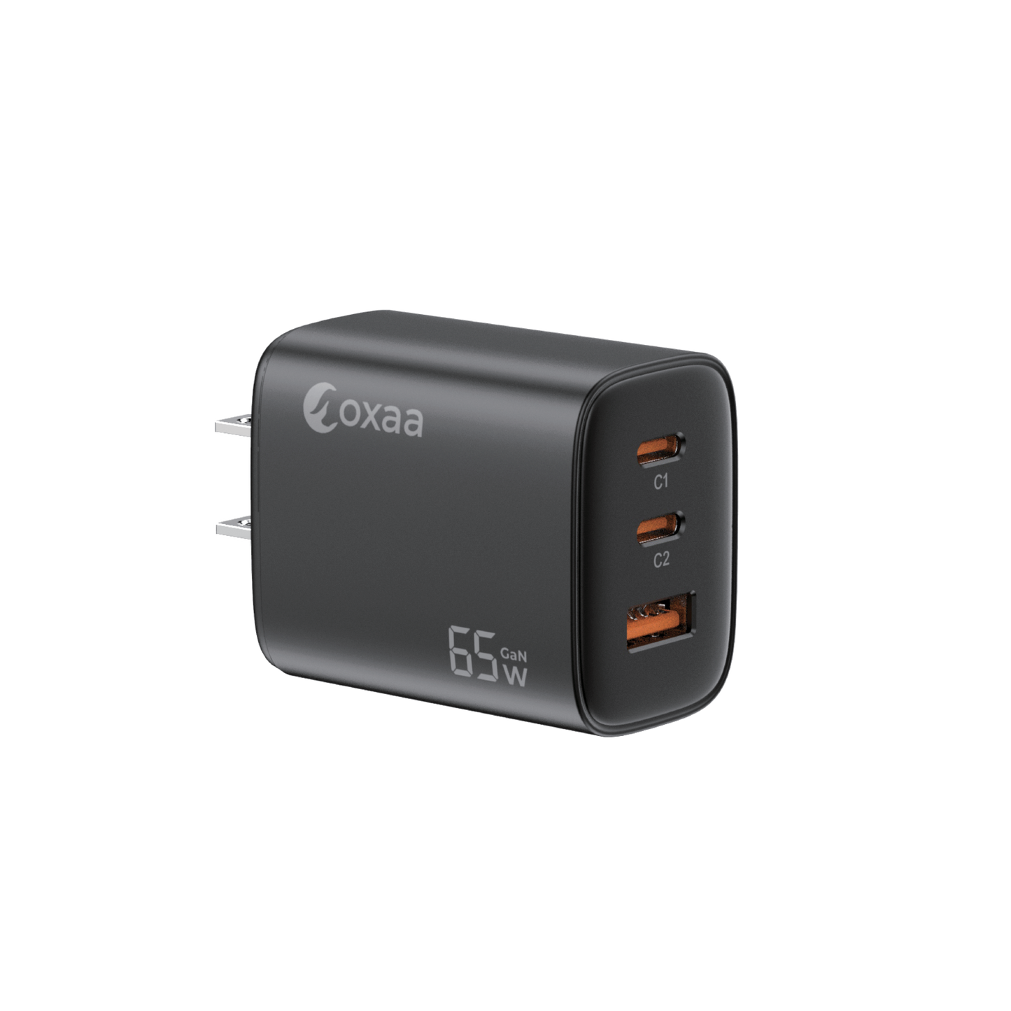 65W GaN 3 Port USB Wall Charger